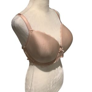 Victoria's Secret Lace Accent Bra in Blush Convertible Straps See Pics Underwire